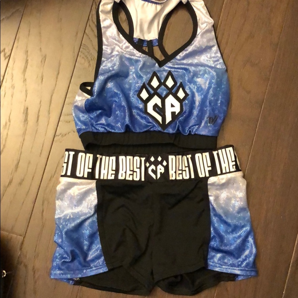 Cheer Athletics practice wear sports bra